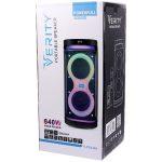 اسپیکر چمدانی بلوتوثی رم و فلش خور Verity V-PS2309