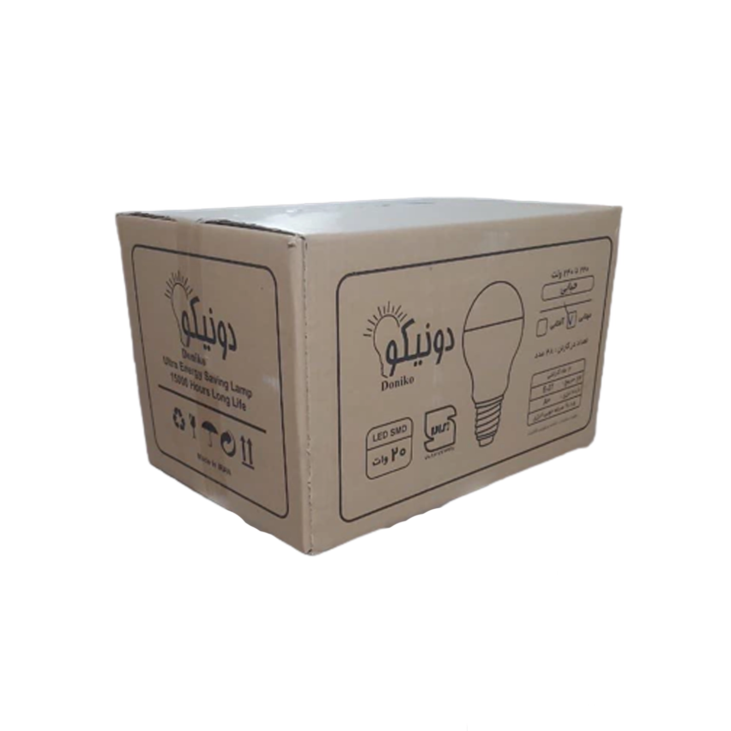 لامپ 20 وات دونیکو