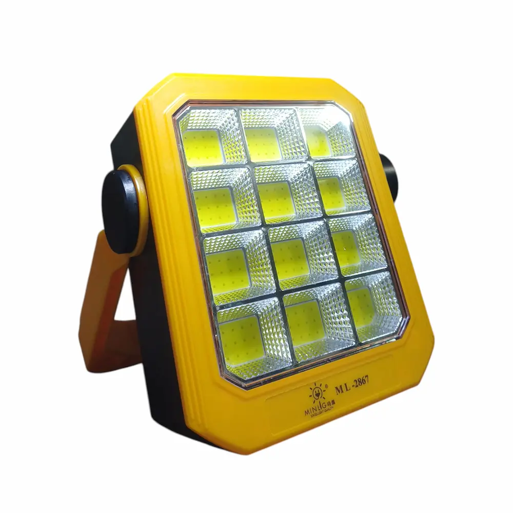 پروژکتور سیار شارژی و پاور بانک خورشیدی Solar LED Light ML-2867B