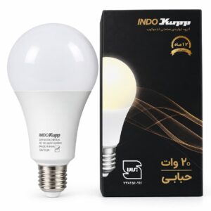 لامپ LED حبابی 20 وات مهتابی ایندوکوپ