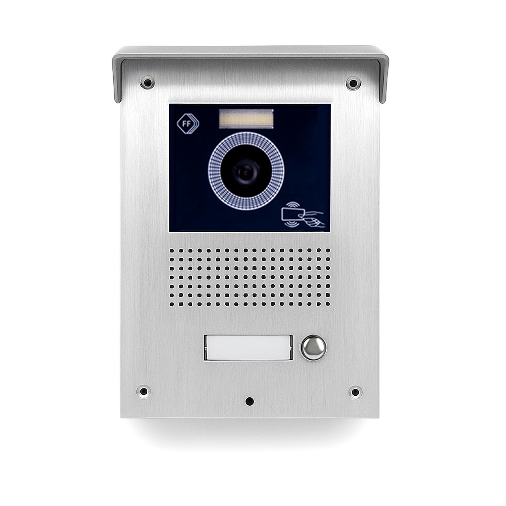 پنل آیفون تصویری اف اف تکنولوژی سری UM RF بدون سوئیچر با 2 کارت