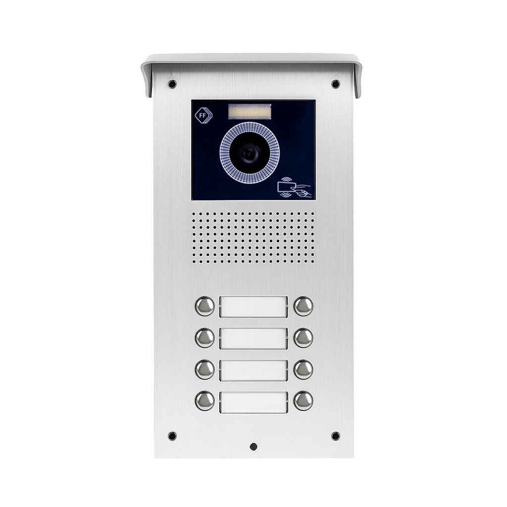 پنل آیفون تصویری اف اف تکنولوژی سری UM RF بدون سوئیچر با 2 کارت - تصویر 7